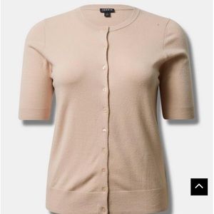 Torrid 2x everyday soft cardigan crewneck sweater